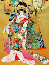 Load image into Gallery viewer, Japanese Lady Paint by Diamonds