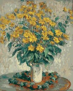 Jerusalem Artichoke Flowers Paint by Numbers