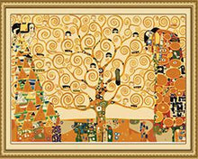 Load image into Gallery viewer, Klimt&#39;s Tree of Life Paint by Numbers