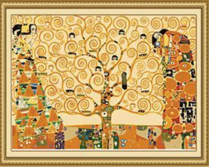 Klimt's Tree of Life Paint by Numbers