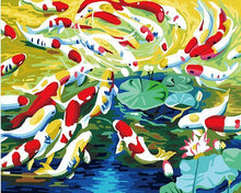 Load image into Gallery viewer, Koi Fish Paint by Numbers