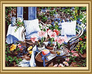 Lawn Sitting Paint by Numbers