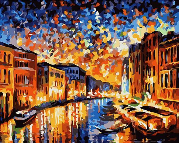 Leonid's Venice Grand Canal Paint by Numbers