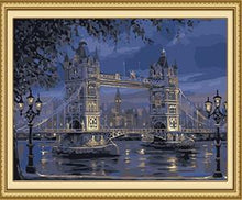 Load image into Gallery viewer, London Bridge Paint by Numbers
