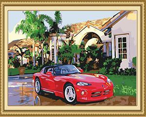 Modern Car Paint by Numbers
