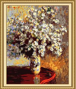 Monet's Flowers Paint by Numbers