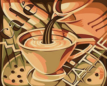 Load image into Gallery viewer, Morning Coffee Paint by Numbers