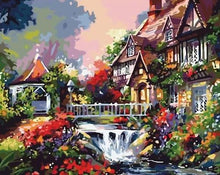 Load image into Gallery viewer, Nature Garden House Paint by Numbers