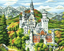 Load image into Gallery viewer, Neuschwanstein Castle Paint by Numbers