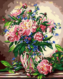 Nice Looking Flowers Paint by Numbers