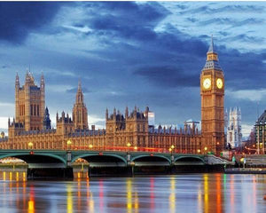 Panoramic London Tour Paint by Numbers