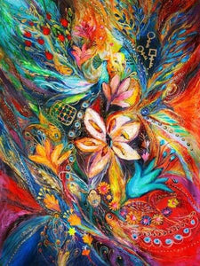 Passion of Flowering Paint by Diamonds