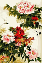 Load image into Gallery viewer, Peony Flowers Paint by Numbers