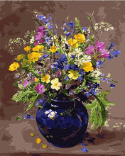Load image into Gallery viewer, Pretty Vase &amp; Flowers Paint by Numbers