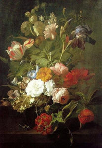 Rachel Ruysch Flowers Paint by Numbers