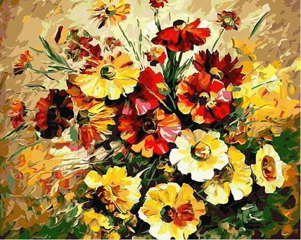 Ravishing Flowers Paint by Numbers