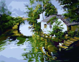River House Paint by Numbers