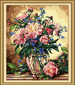 Royal Flowers Paint by Numbers