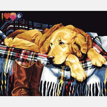 Load image into Gallery viewer, Sad Dog Paint by Numbers