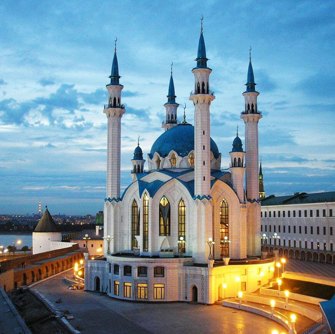 Beautiful Muslim Mosque Religious Diamond Painting Kit