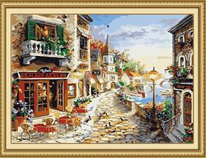 Seaside City Paint by Number