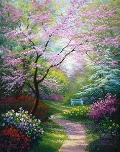 Spring Garden Paint by Numbers