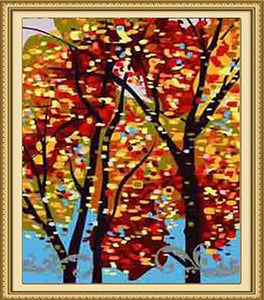 Stained Glass Art Paint by Numbers
