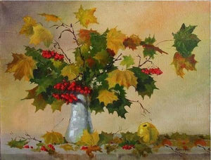 Still Life Vase Paint by Numbers