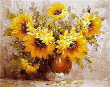 Load image into Gallery viewer, Striking Sunflowers Paint by Numbers
