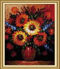 Load image into Gallery viewer, Sunflowers Paint by Numbers