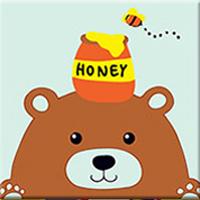 Load image into Gallery viewer, Sweet Bear Paint by Numbers