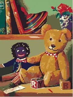 Teddy Bear Paint by Numbers Kit