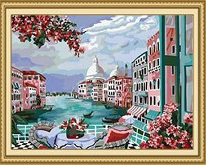 Terrace Sitting Paint by Numbers