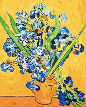 Load image into Gallery viewer, Van Gogh Iris Vase Paint by Numbers