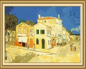 Van Gogh Yellow House Paint by Numbers