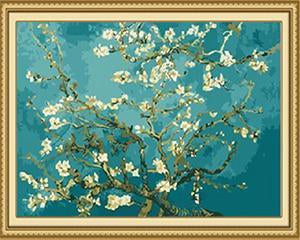 Van Gogh's Almond Blossoms Paint by Numbers