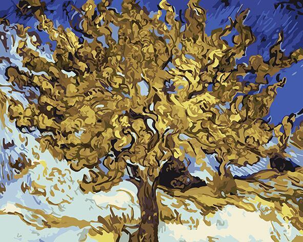 Van Gogh's Maulbeerbaum Paint by Numbers