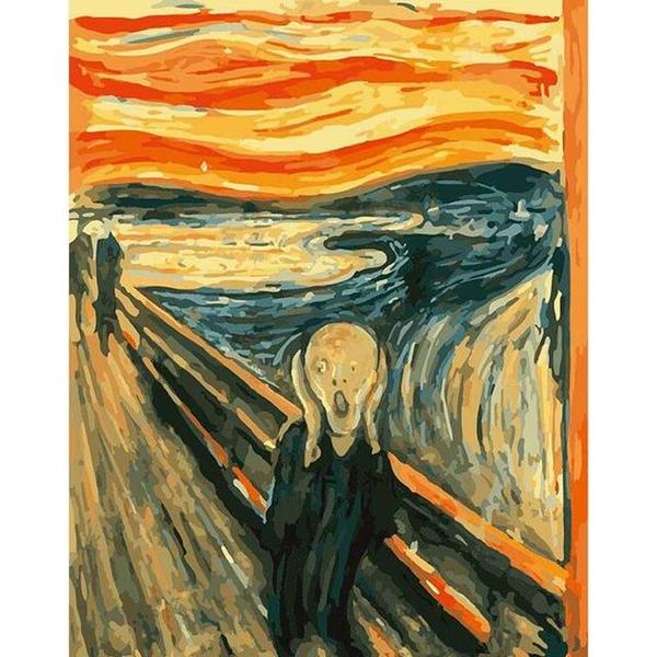 Van Gogh's The Scream Paint by Numbers