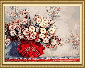 Vase full of Daisies Paint by Numbers