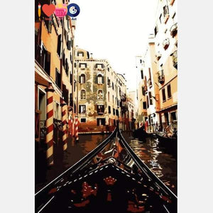 Venice Street Paint by Numbers