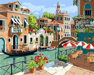 Venice Sunshine Paint by Numbers