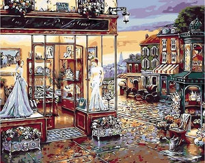 Vintage Gifts Shop Paint by Numbers