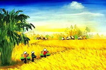 Load image into Gallery viewer, Wheat Fields Paint by Numbers