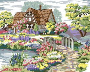 Wonderland House Paint by Numbers
