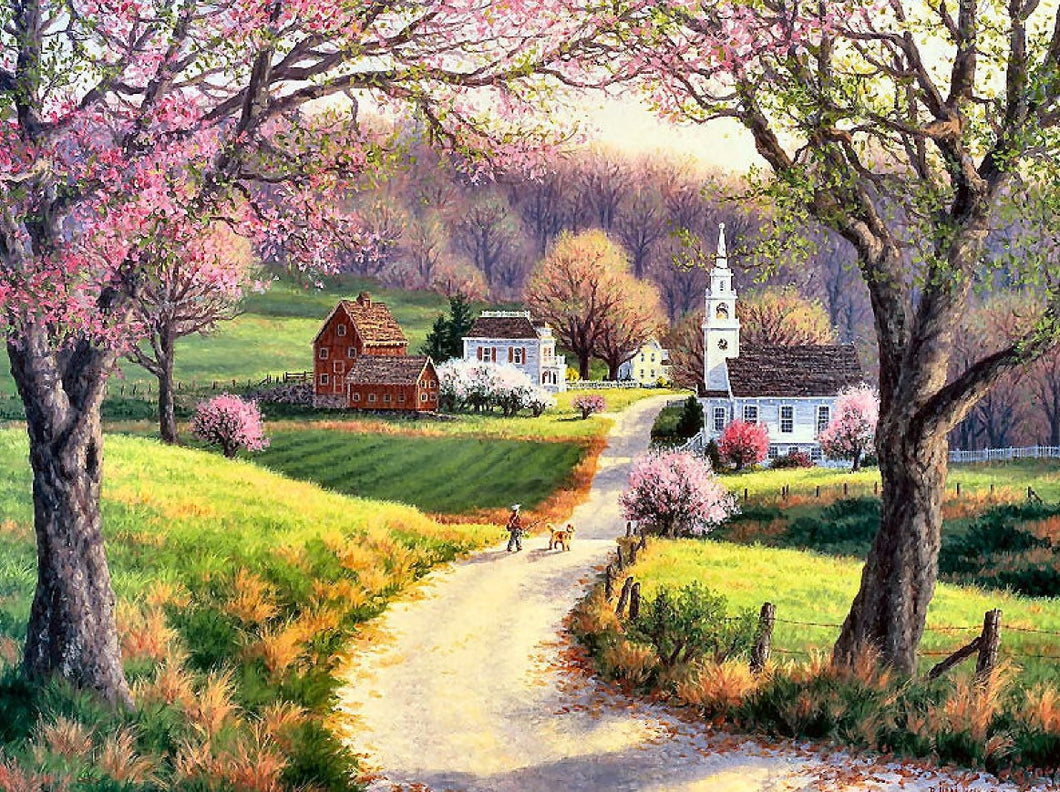 Countryside Painting by number Kit