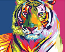 Load image into Gallery viewer, tiger paint by number