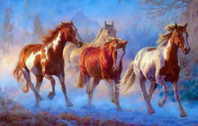 Load image into Gallery viewer, Paint a Running Horses Painting Yourself