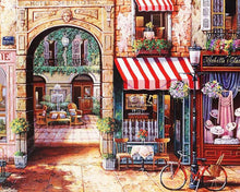 Load image into Gallery viewer, Storefront in the Medieval City Painting - Paint by Numbers