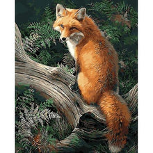 Load image into Gallery viewer, fox paint by numbers