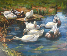 Load image into Gallery viewer, Beautiful Animal and Birds Painting - Paint by Numbers